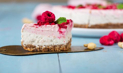Fruity yogurt healthy dessert