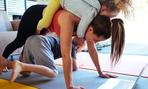 how to build a home gym at workout with kids