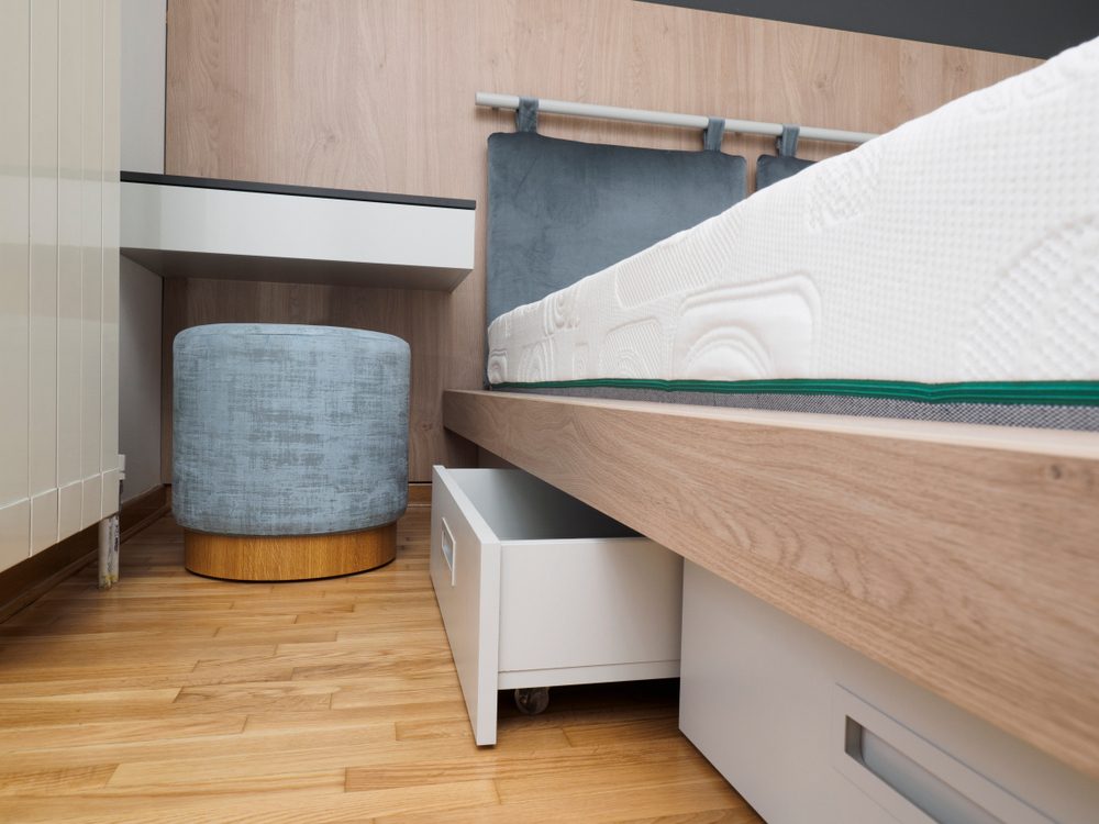 Underbed storage drawers