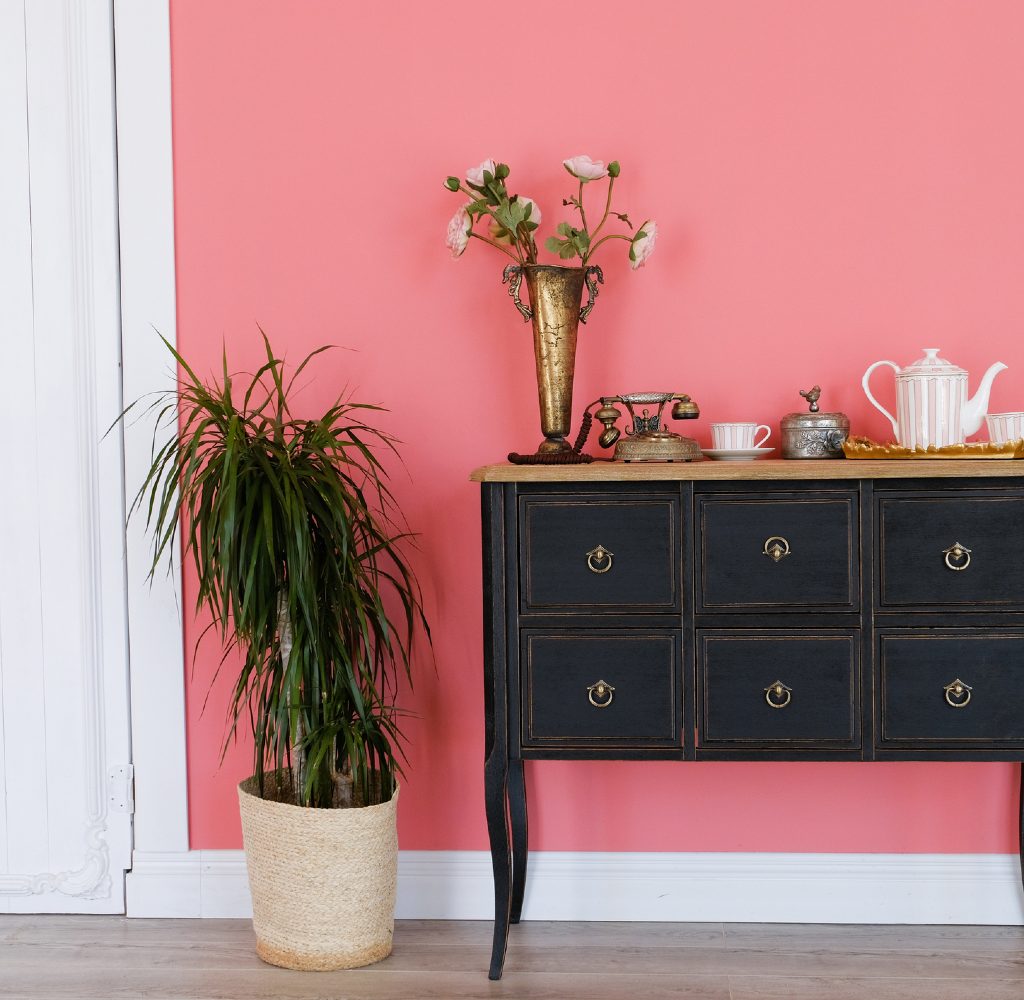 Vintage entry table.