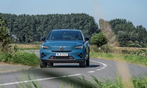are electric cars better for the environment volvo c40 recharge  fjord blue