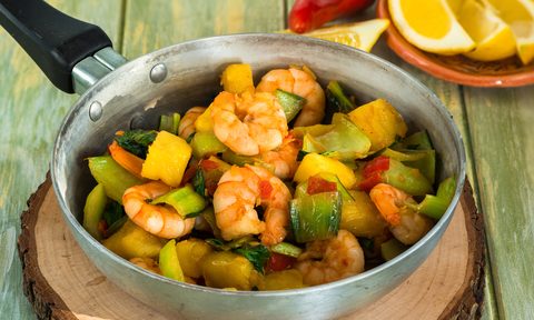 stir fry recipes shrimp pineapple
