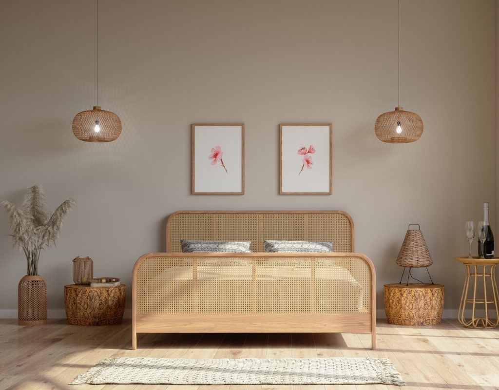 beige and neutral bedroom paint color palette