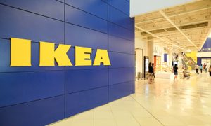 Ikea storefront sign