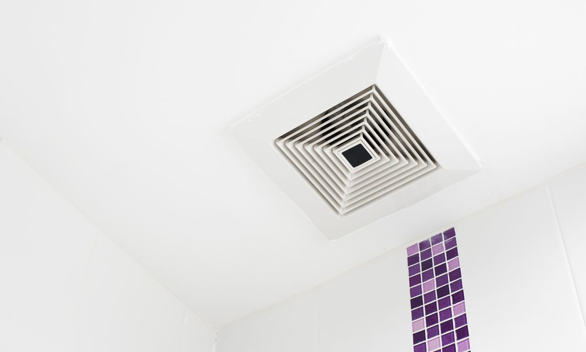 A bathroom vent