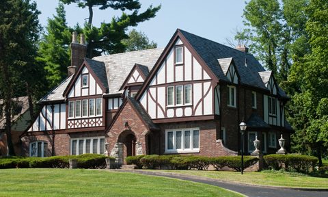 Tudor-style home