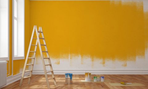 different types of wall paint shutterstock 596435585