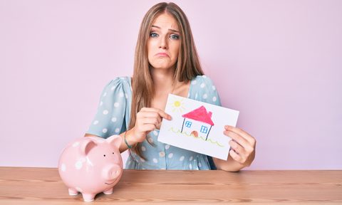buying a home stress leads to tears stressed woman
