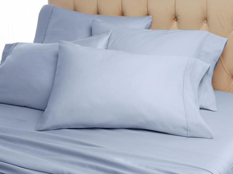 Concierge Collection 400TC Pre-Washed Cotton Sheet Set from HSN.com.