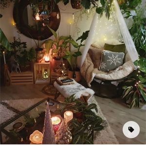 Fairycore room aesthetic from Pinterest