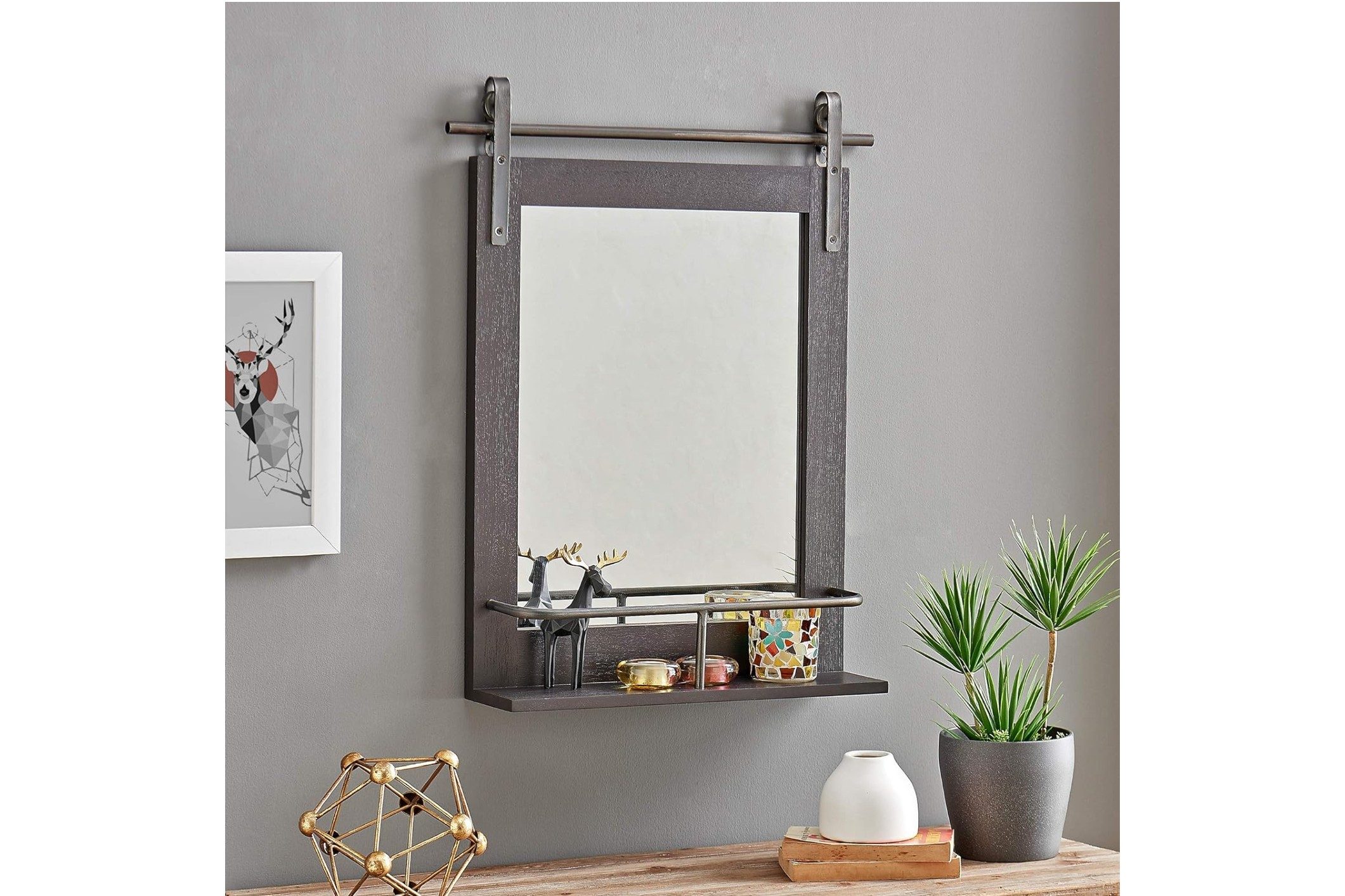 FirsTime & Co. Ingram Barn Door Mirror