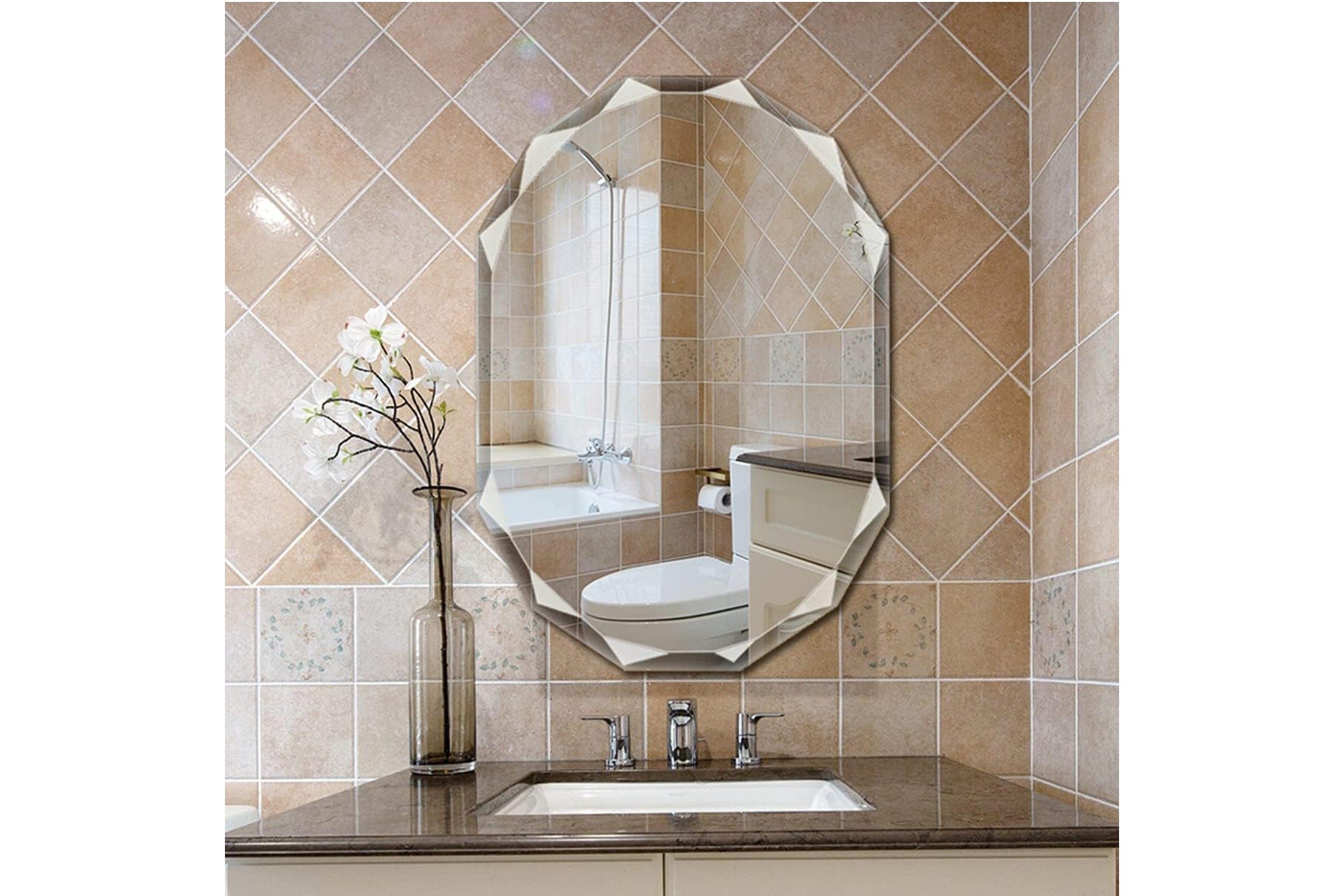 SNUGACE LED Bathroom Mirror