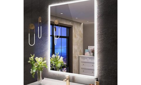 led bathroom mirror review