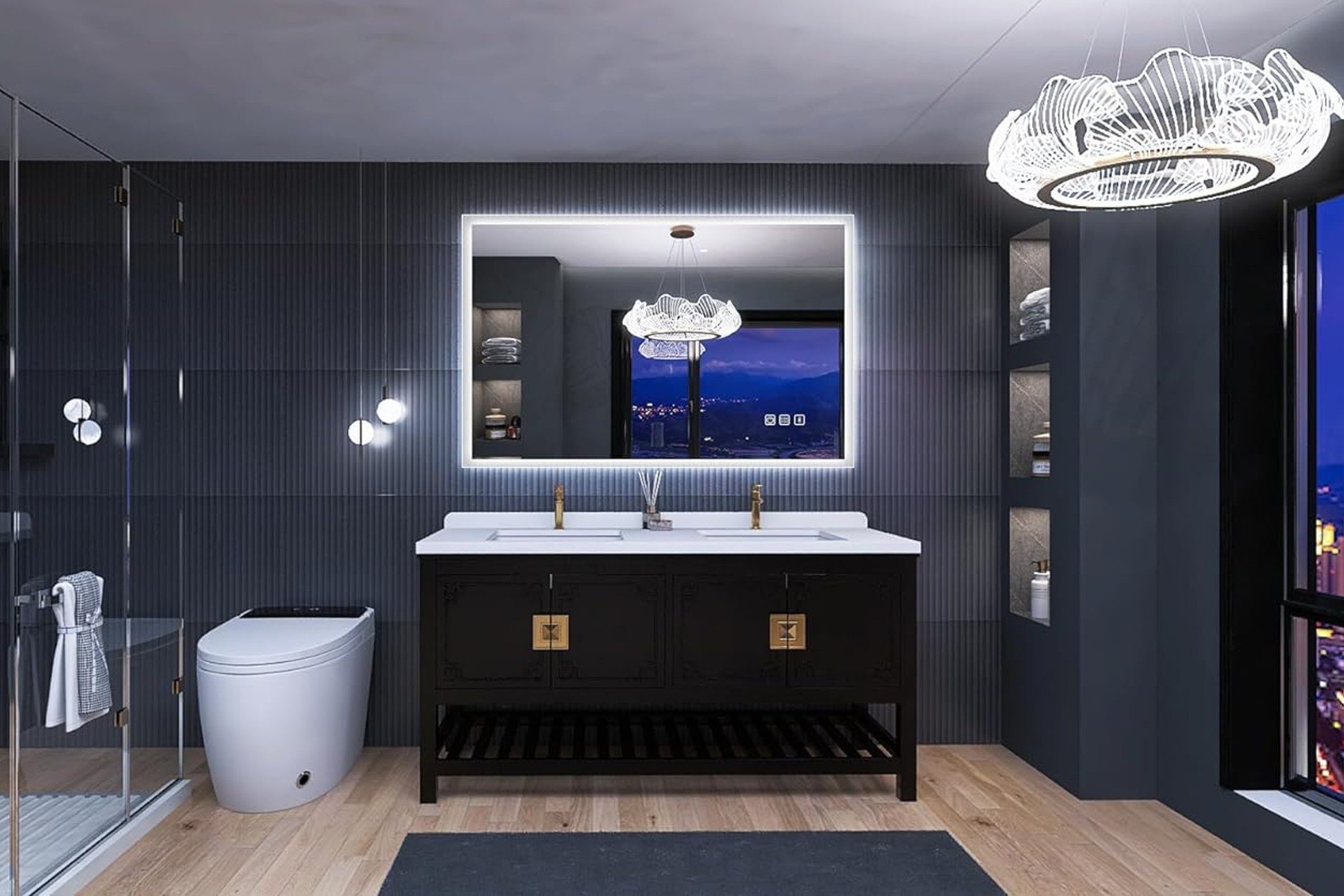 sbagno defogging mirror