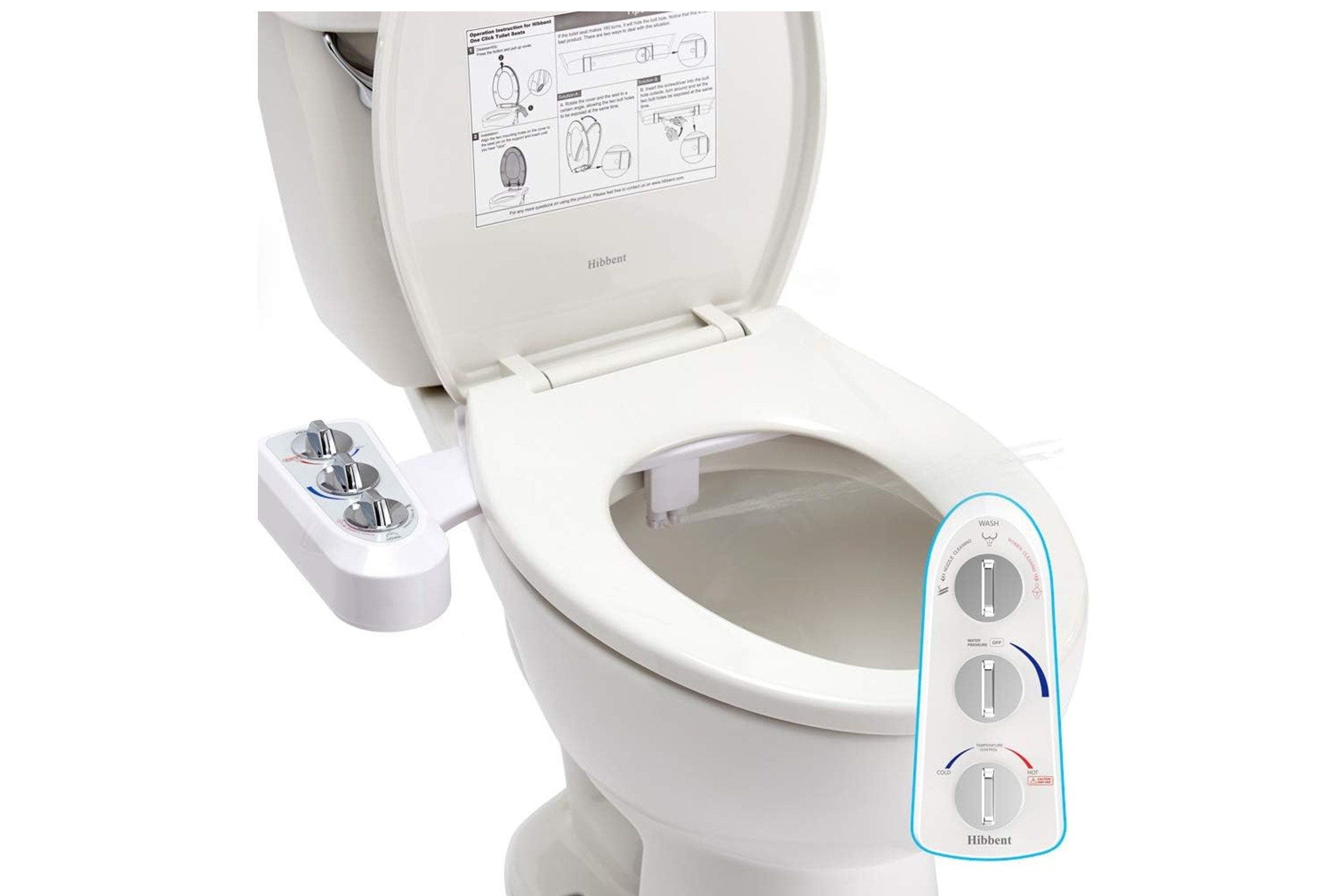 hibbent bidet toilet seat