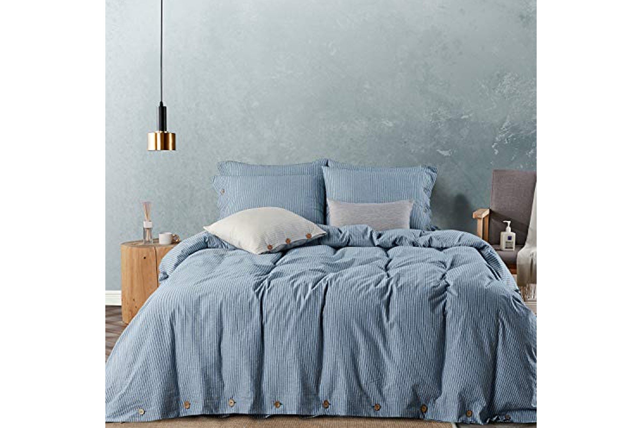 jellymoni pinstriped duvet cover
