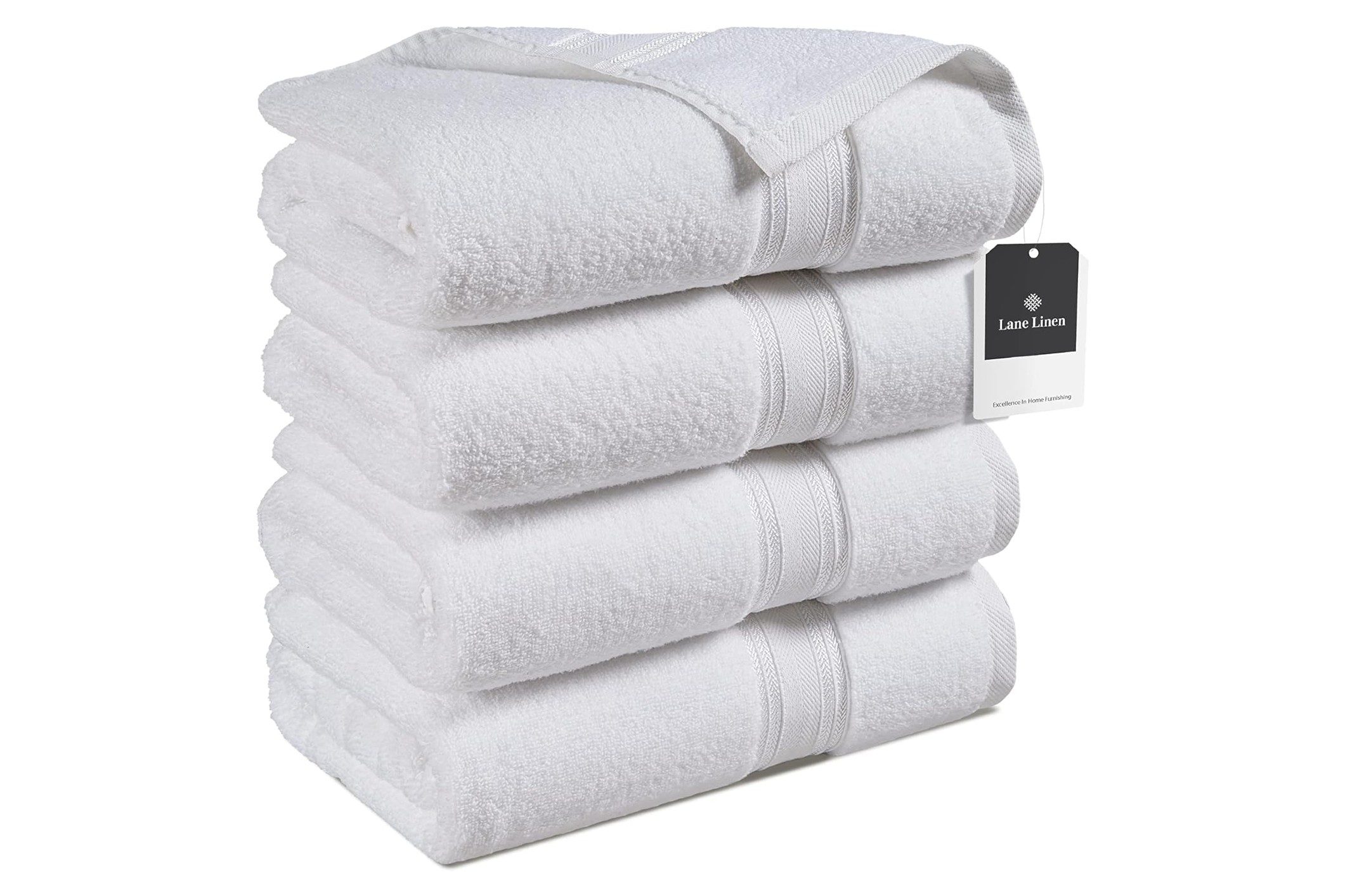 lane linen cotton bath towel set