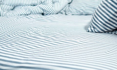 striped duvet cover
