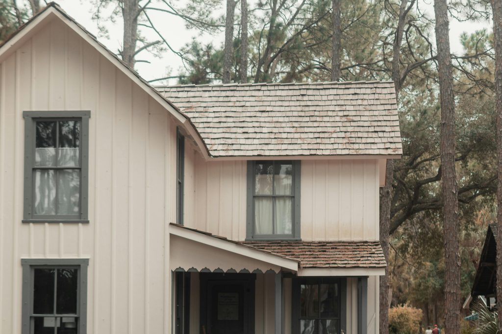 house exterior with board and batten siding