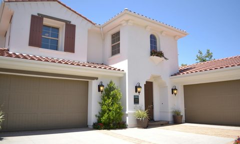 Mediterranean home exterior
