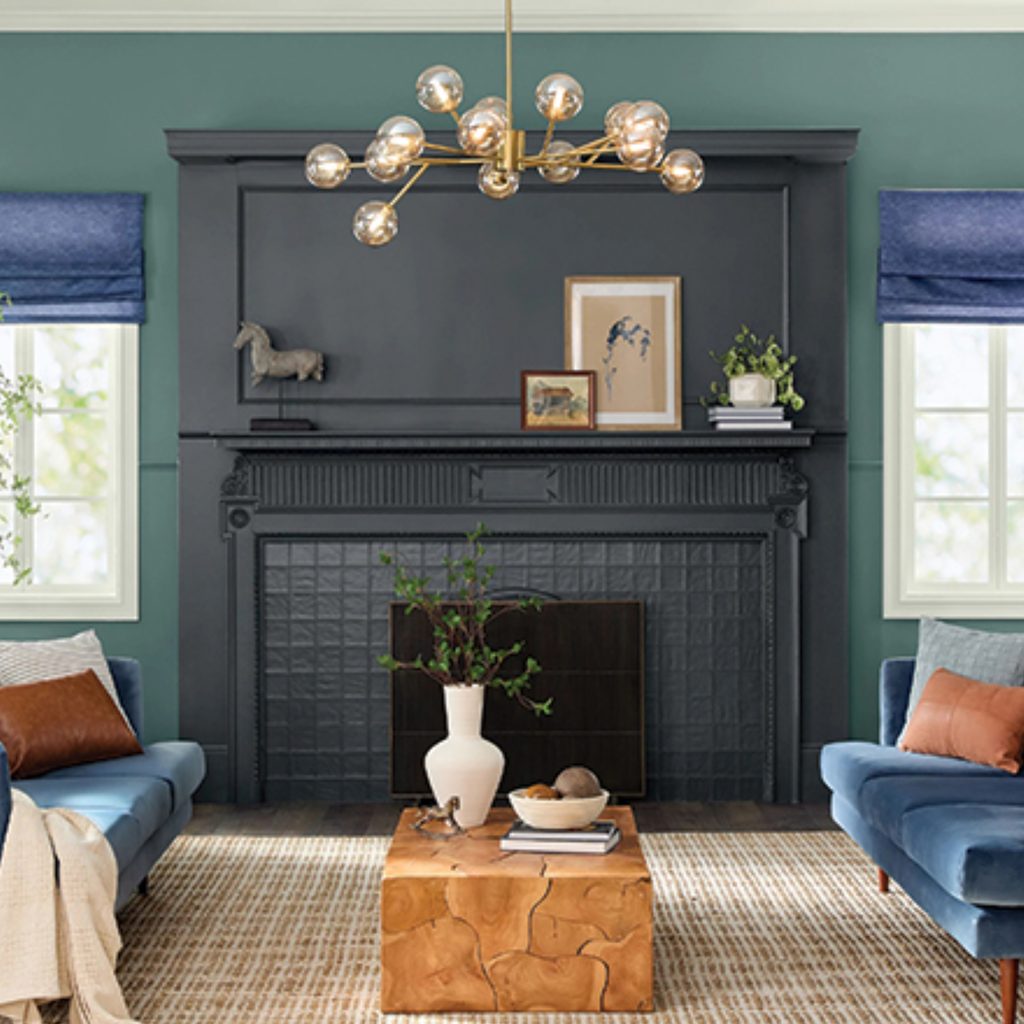 Color of the year 2025 by Dutch Boy, Mapped Blue