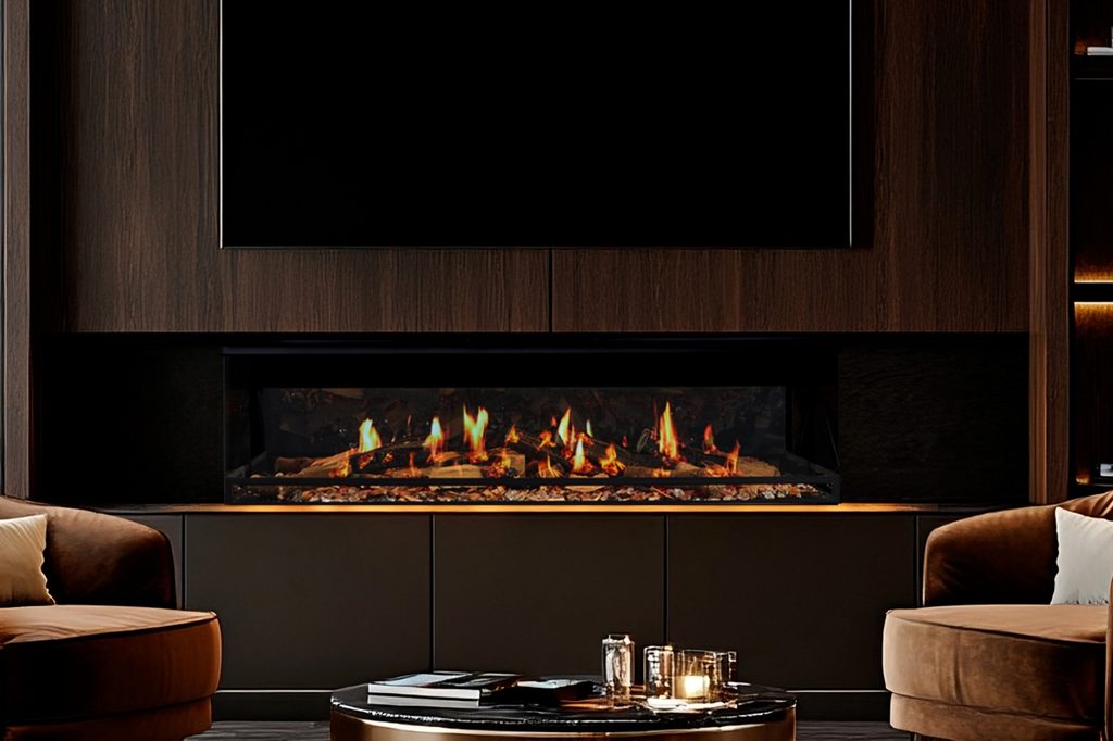 Ortal hologhraphic fireplace series