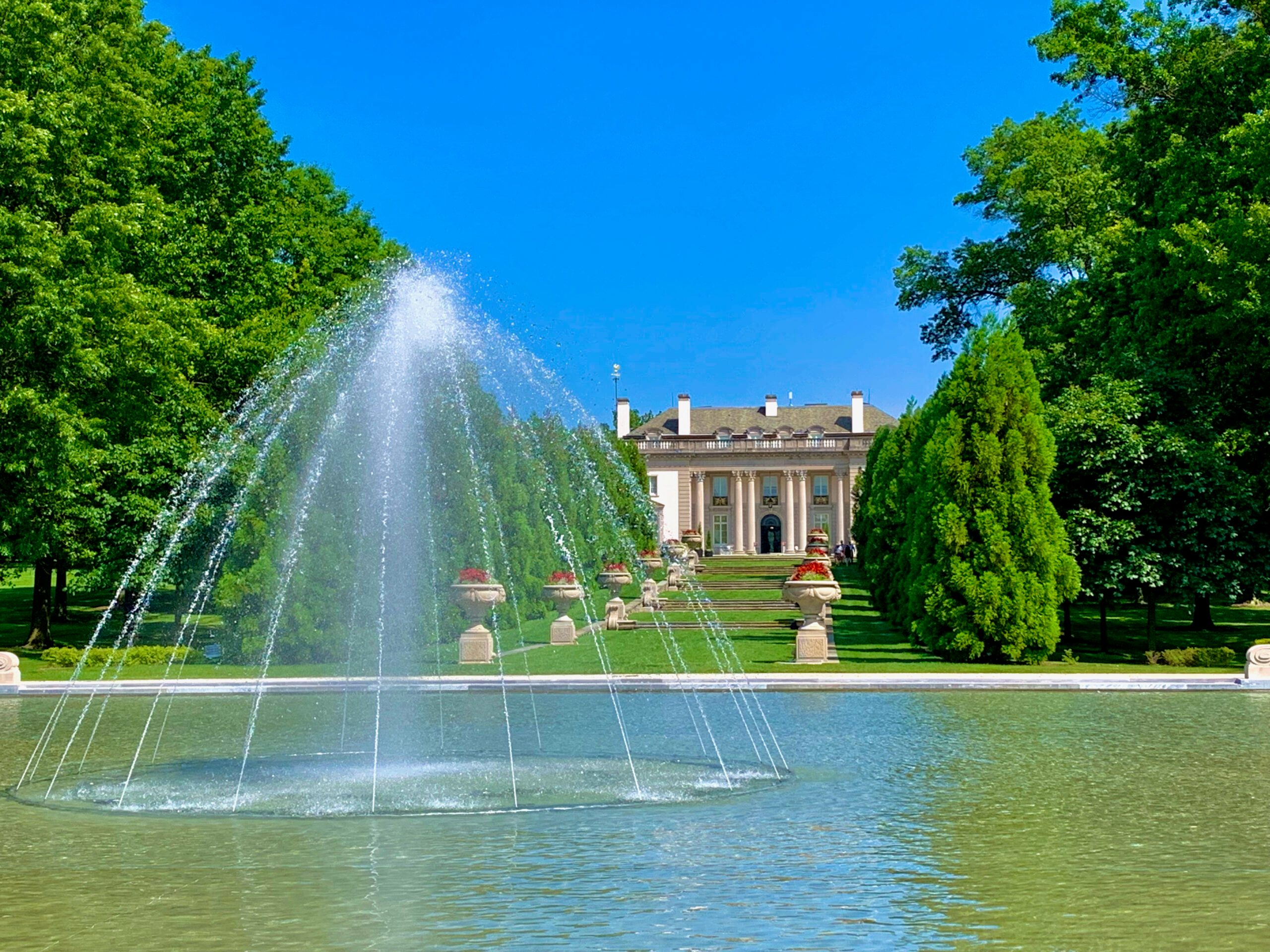 Architecture, Fountain, Water