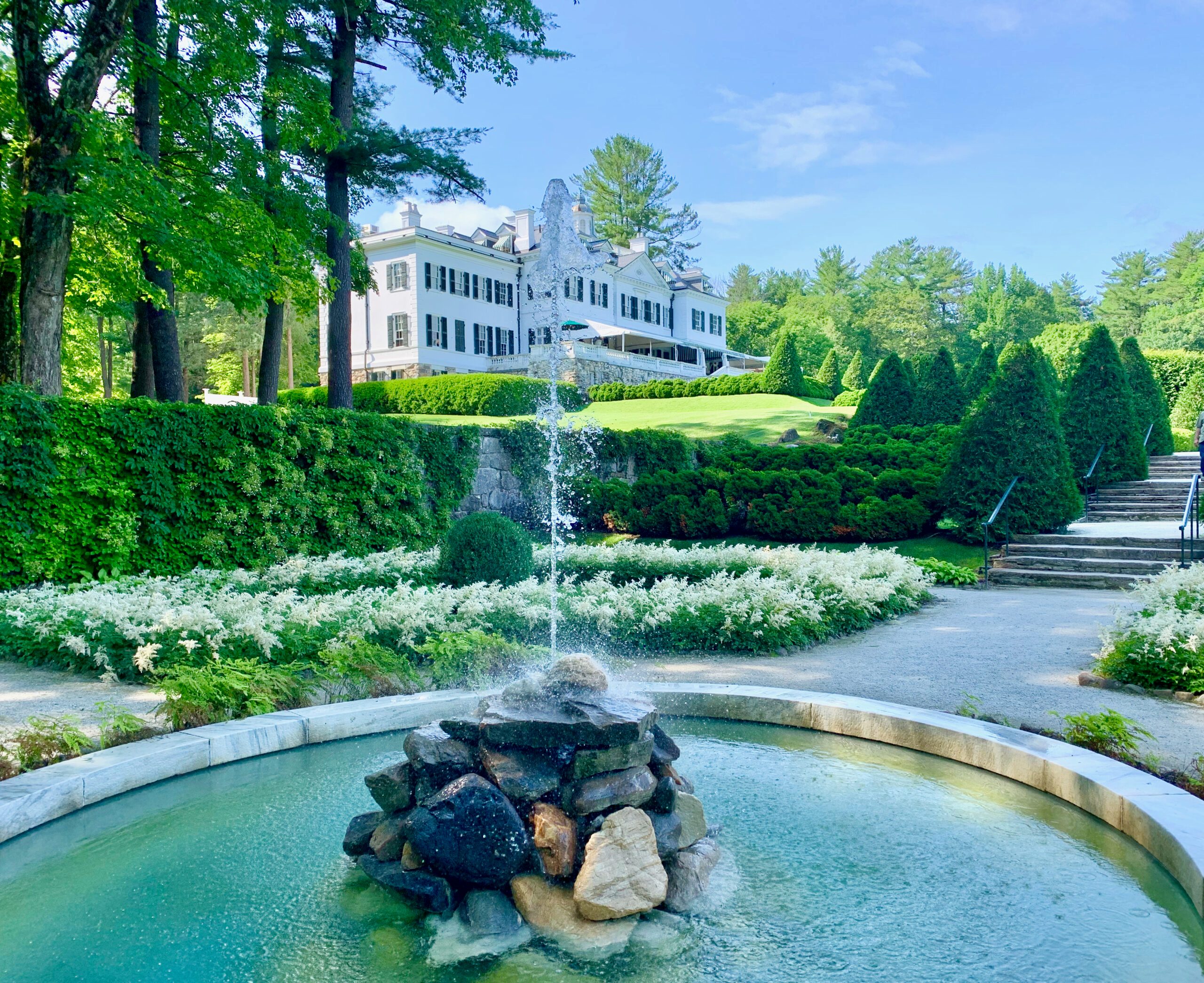 Architecture, Fountain, Water