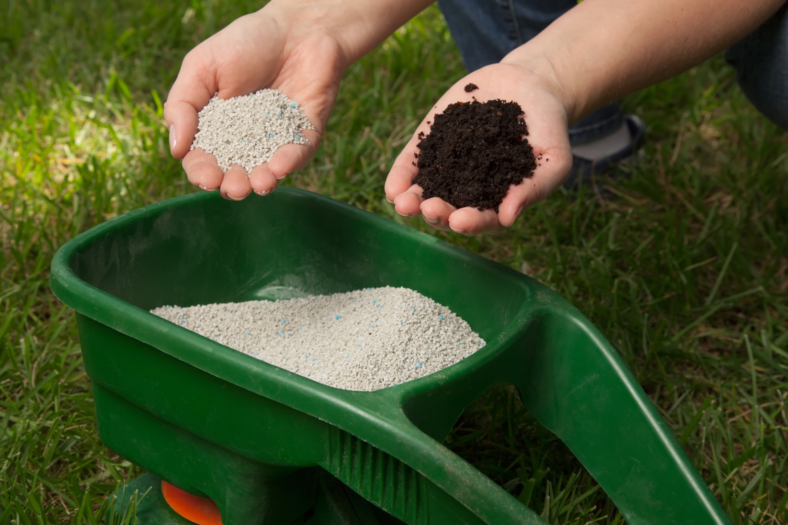 Soil and fertilizer comparison lawn care