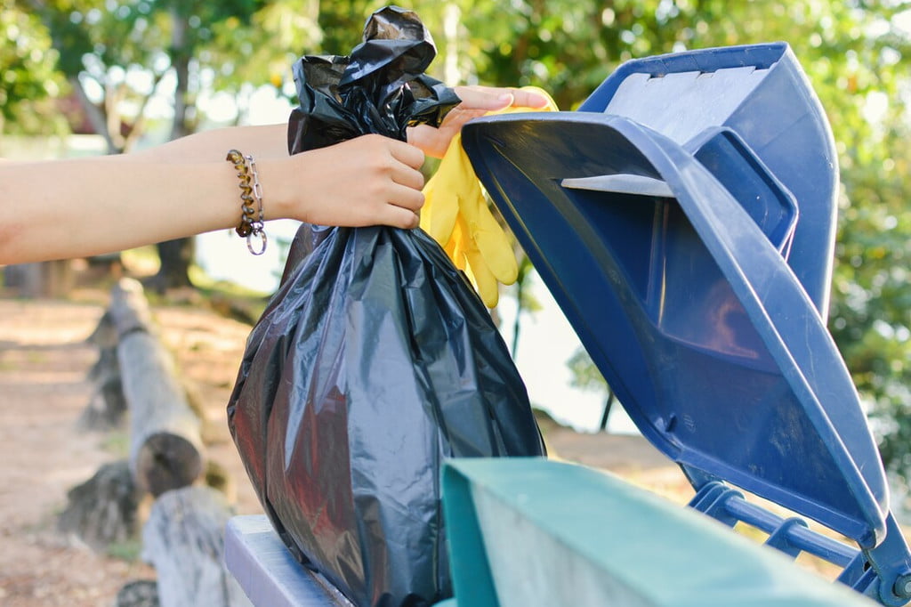 Taking out the trash