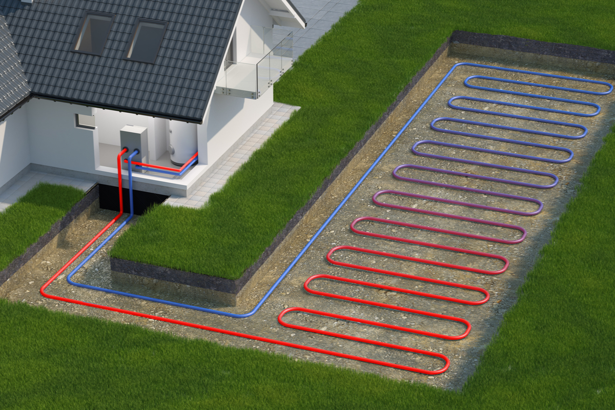 geothermal heating system