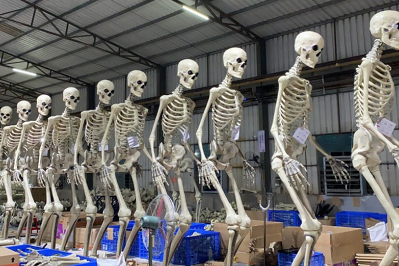 Home Depot 12 foot skeletons