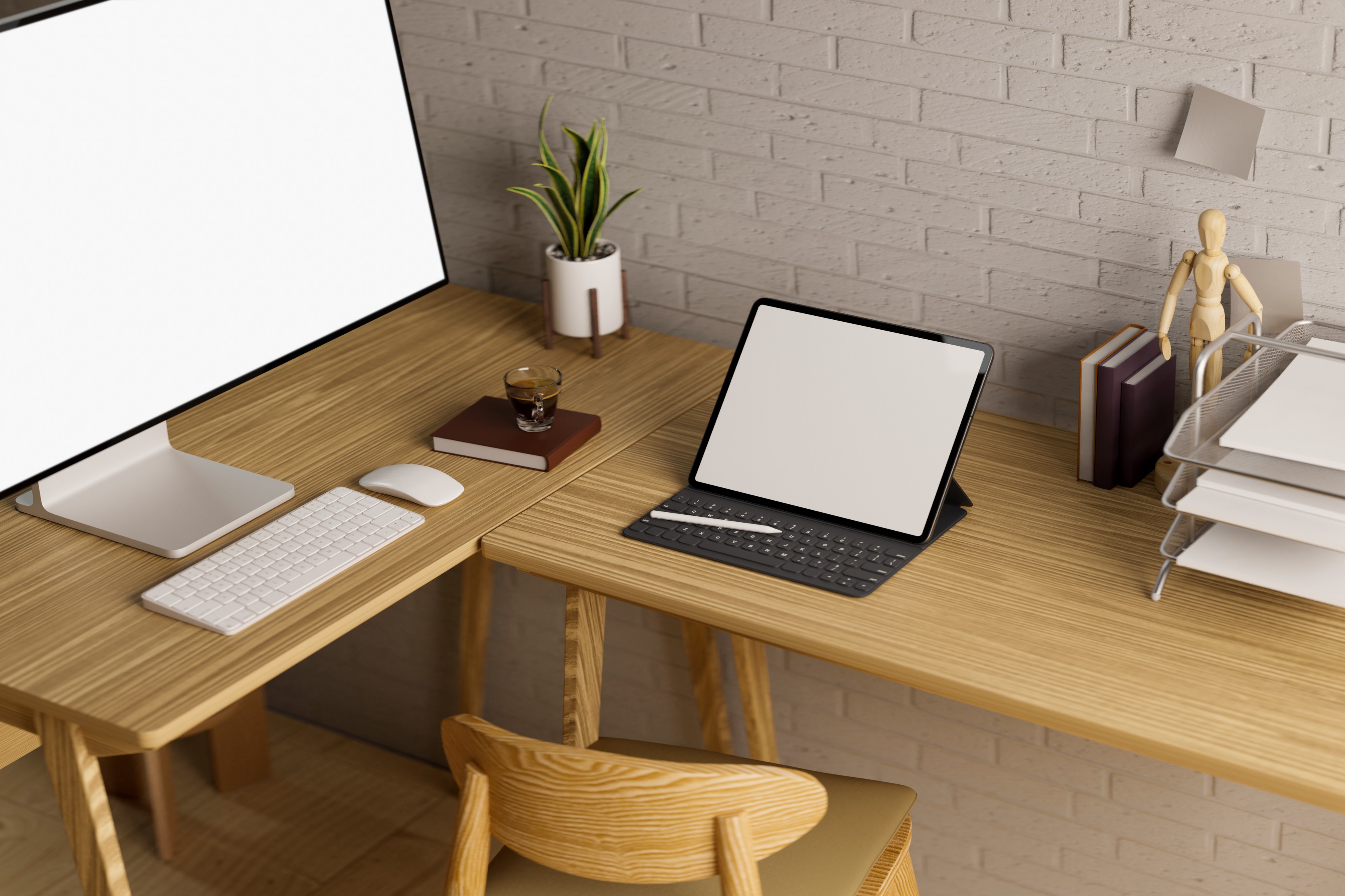 aop version 150 modern businessman work station with wooden l shaped desk  computer pc