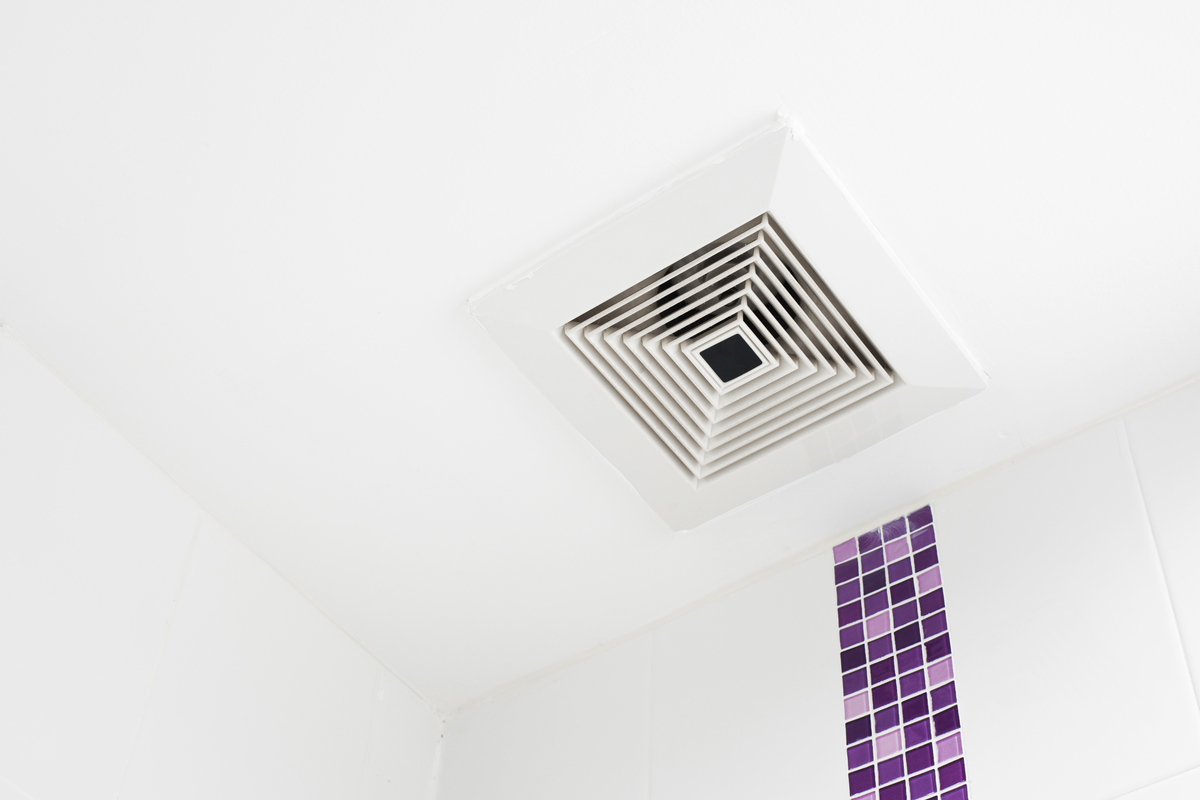 A bathroom vent