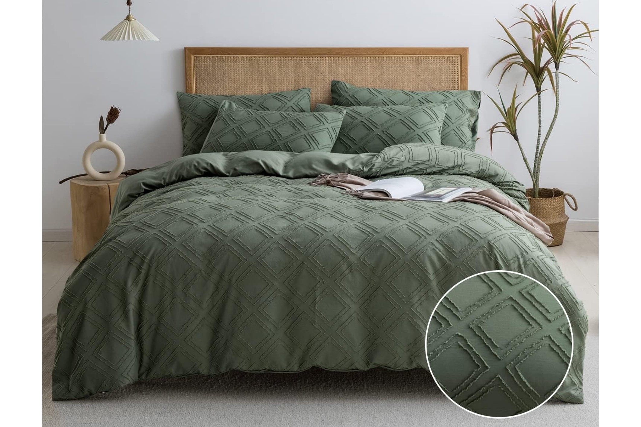 jellymoni boho textured duvet cover