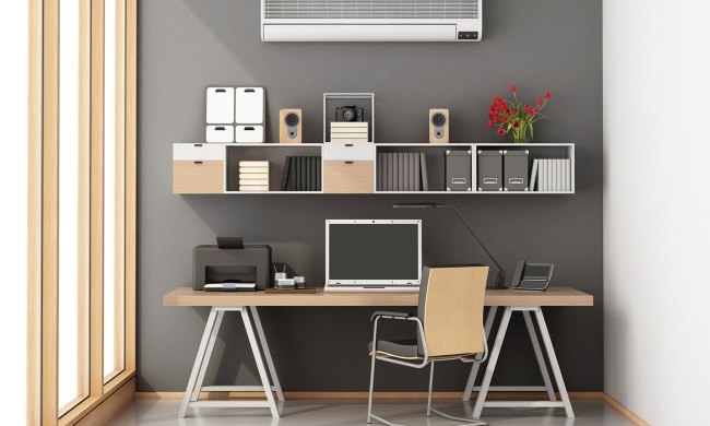 Modern home office layout