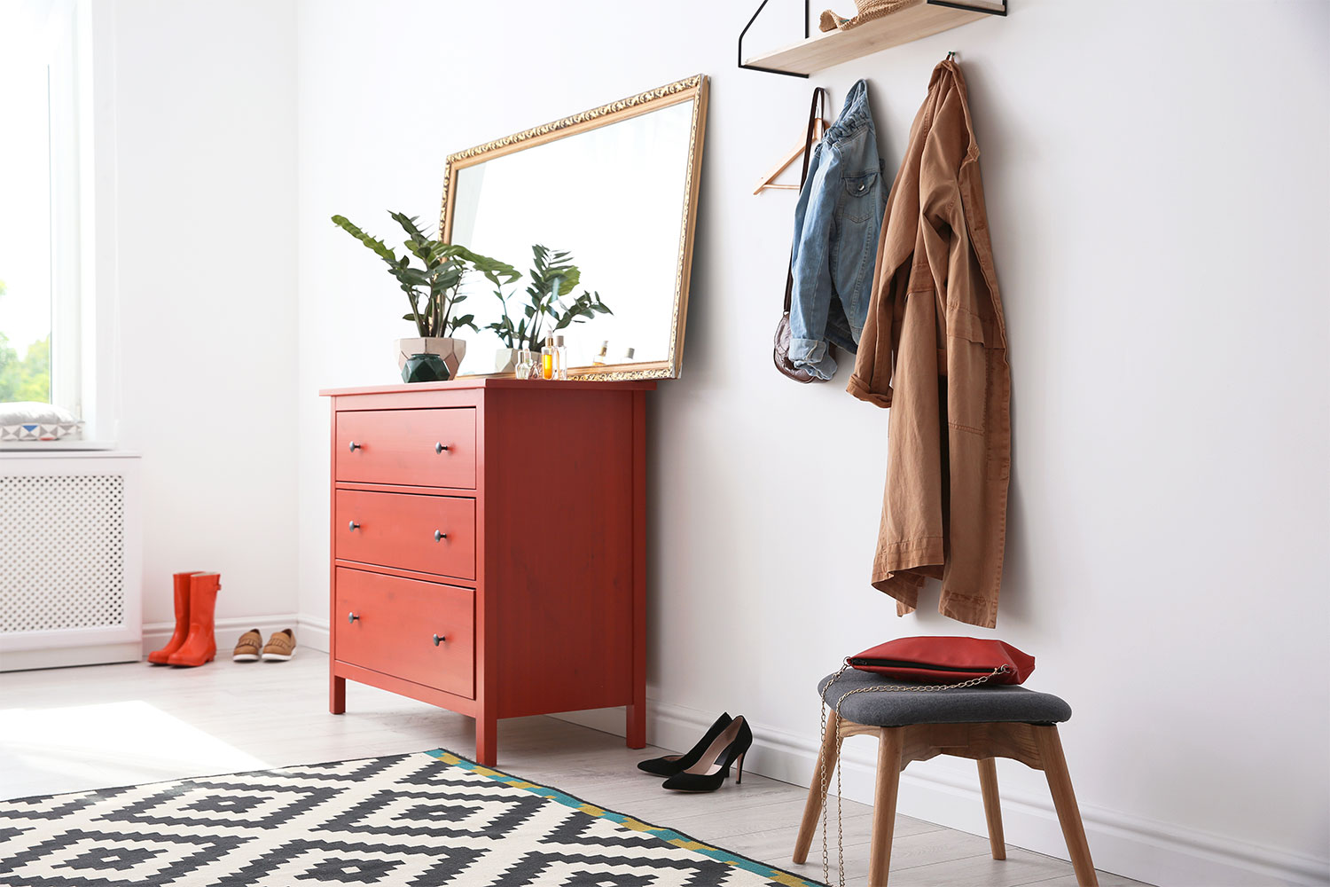 entryway dresser