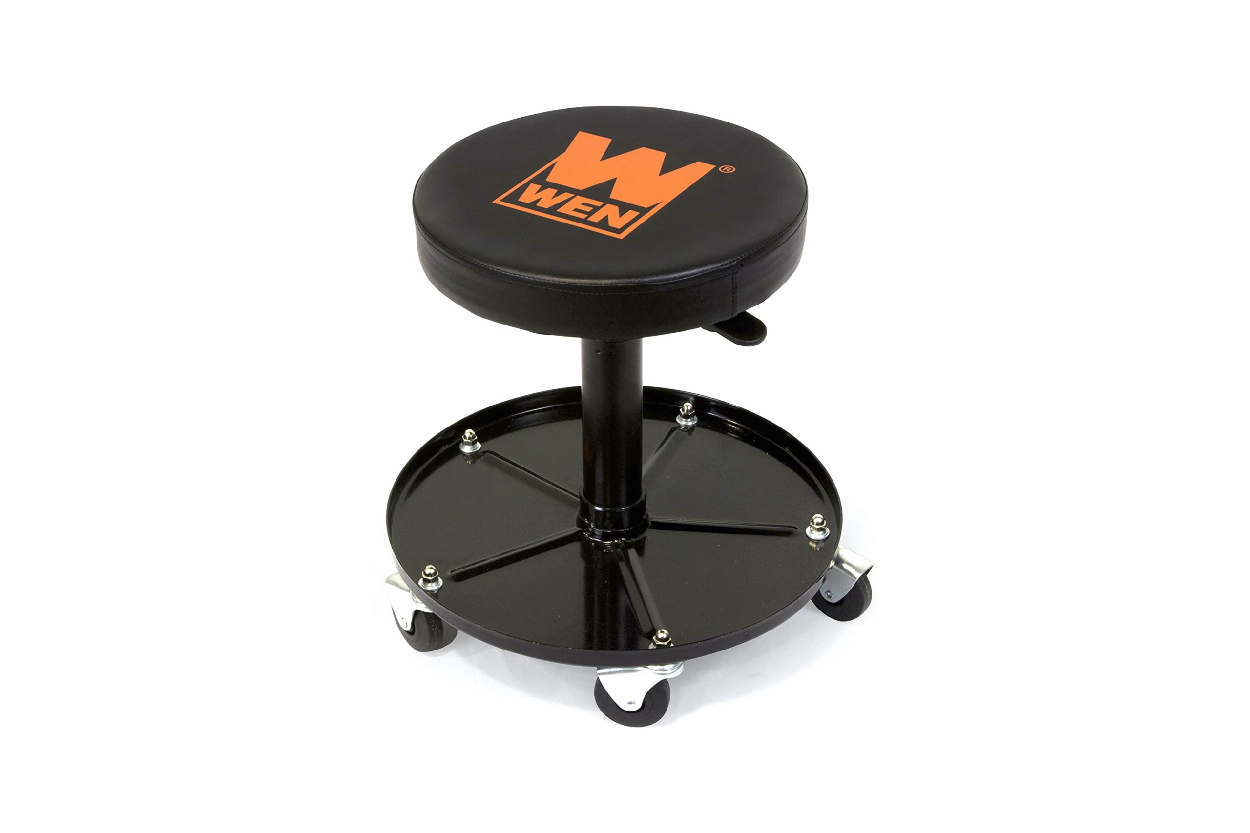 pneumatic rolling mechanic stool