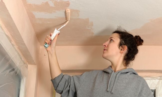 unique ceiling paint colors painting the peach