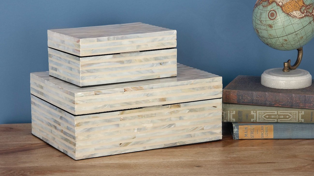 Joss & Main Wood Decorative Boxes