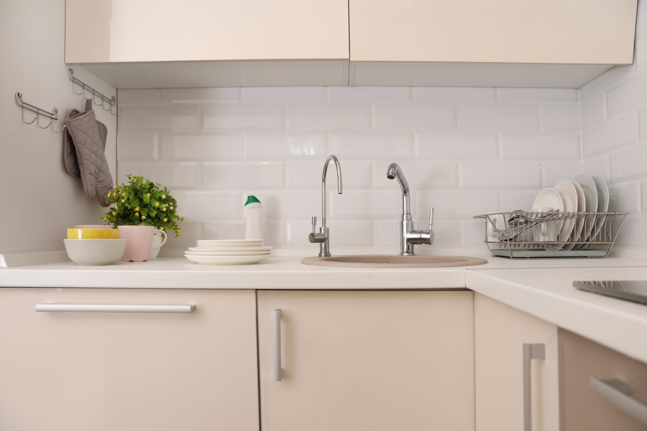 kitchen sink setup