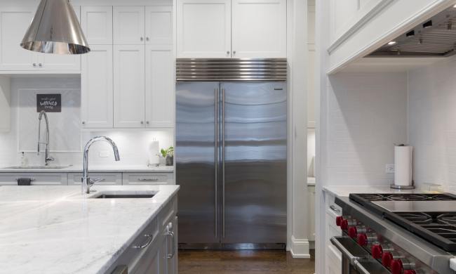 Stainless steel refrigerator