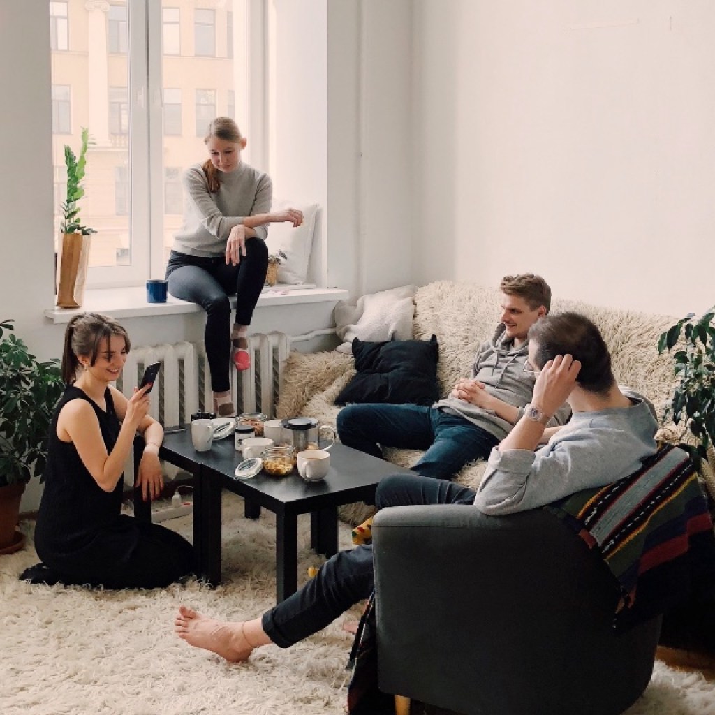 Party in a small space