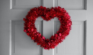 valentines day decoration guide door valentine red wreath