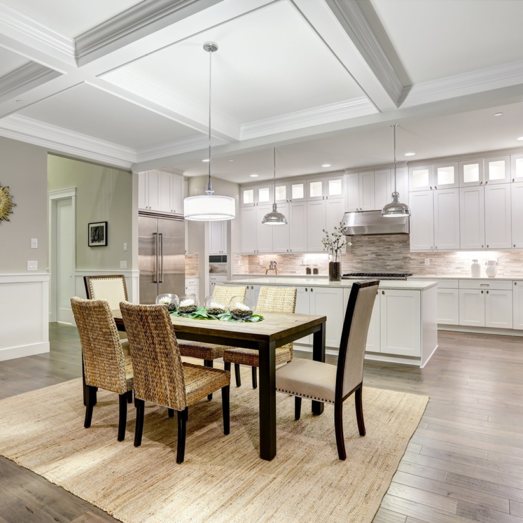 Kitchen with kitchen table