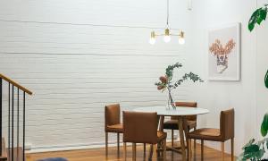 Dining room table with chairs