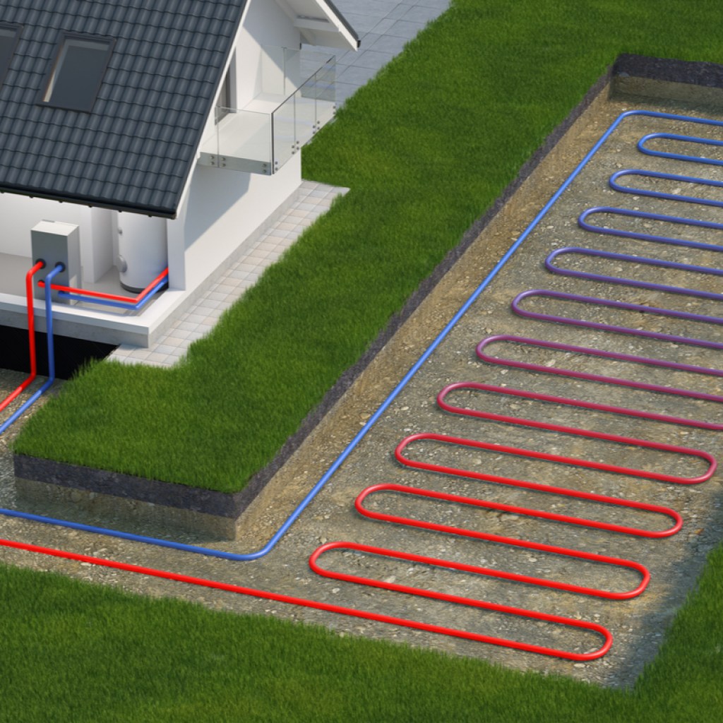 geothermal heating system