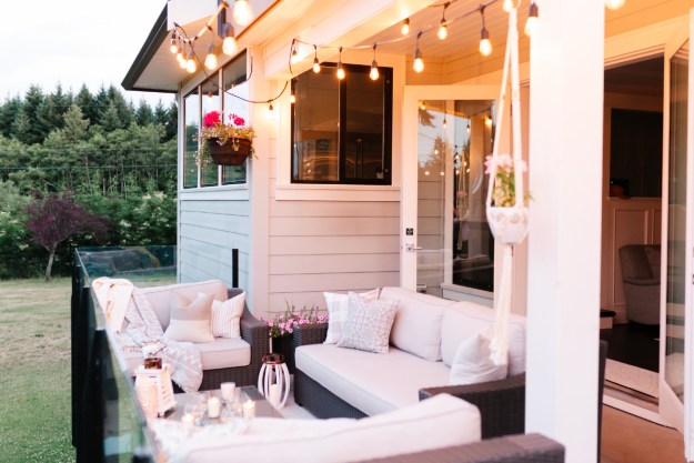 patio color schemes outdoor black white lights resized