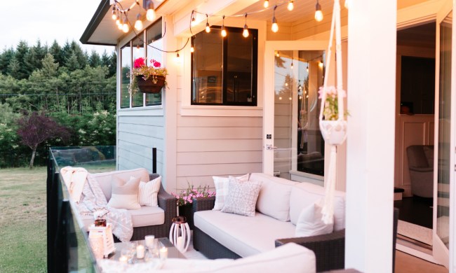 patio color schemes outdoor black white lights resized
