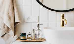 bathroom products sink towel